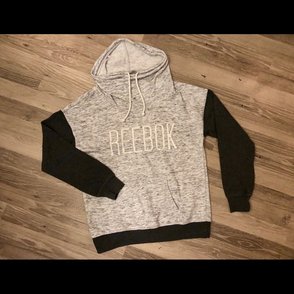 NWOT! Flawless Reebok Scuba Neck Hoodie! Fall Fab!